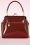 Banned Retro - American Vintage Patent Bag Années 50 en Bordeaux 3