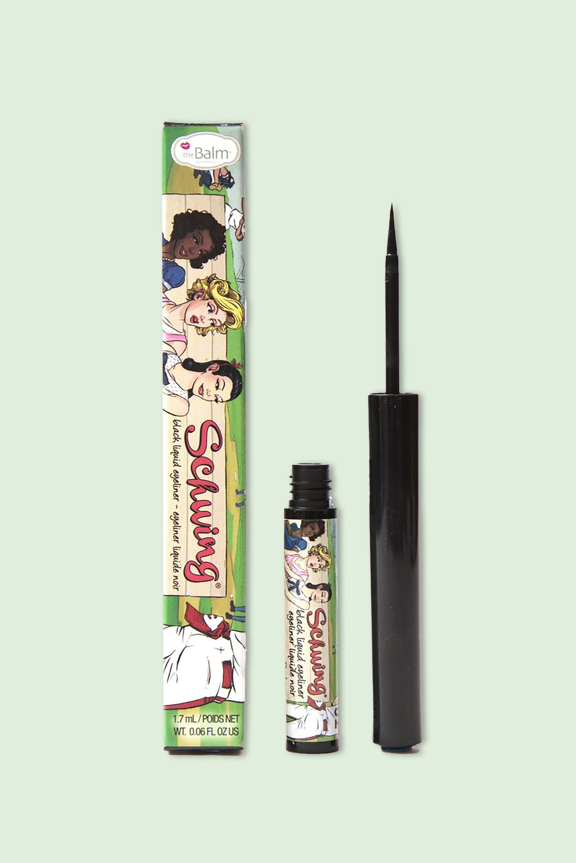 The Balm - Schwing Liquid Eyeliner in Schwarz