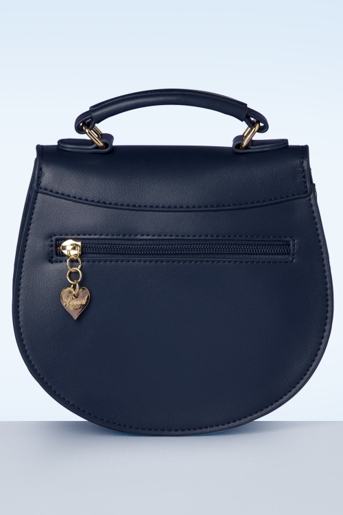 Banned Retro - Nautical Kelly Lee Handbag in Navy 6