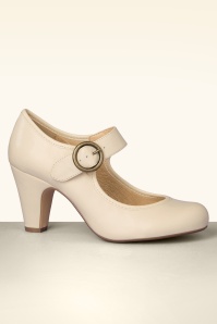 Chelsea Crew - Madeline Mary Jane Pumps in Elfenbein 4