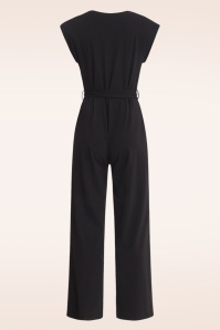 Smashed Lemon - Bethany Jumpsuit in Schwarz. 4