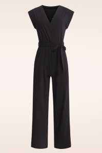 Smashed Lemon - Bethany Jumpsuit in Schwarz. 2
