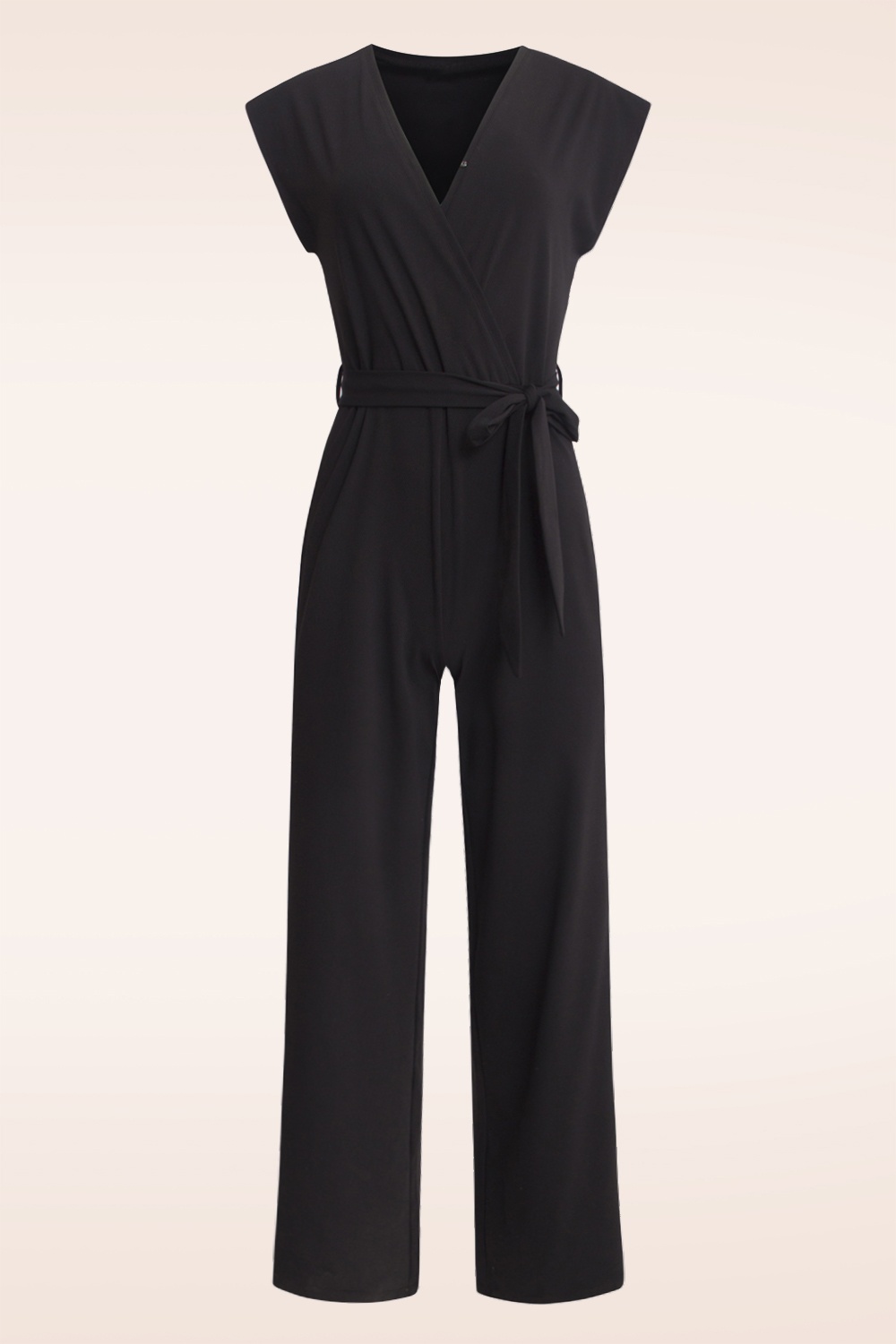 Smashed Lemon - Bethany Jumpsuit in Schwarz. 2
