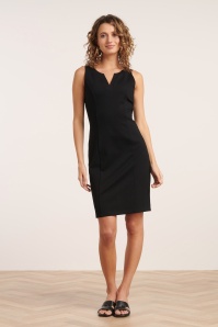 Smashed Lemon - Kelsey Kleid in Schwarz 2