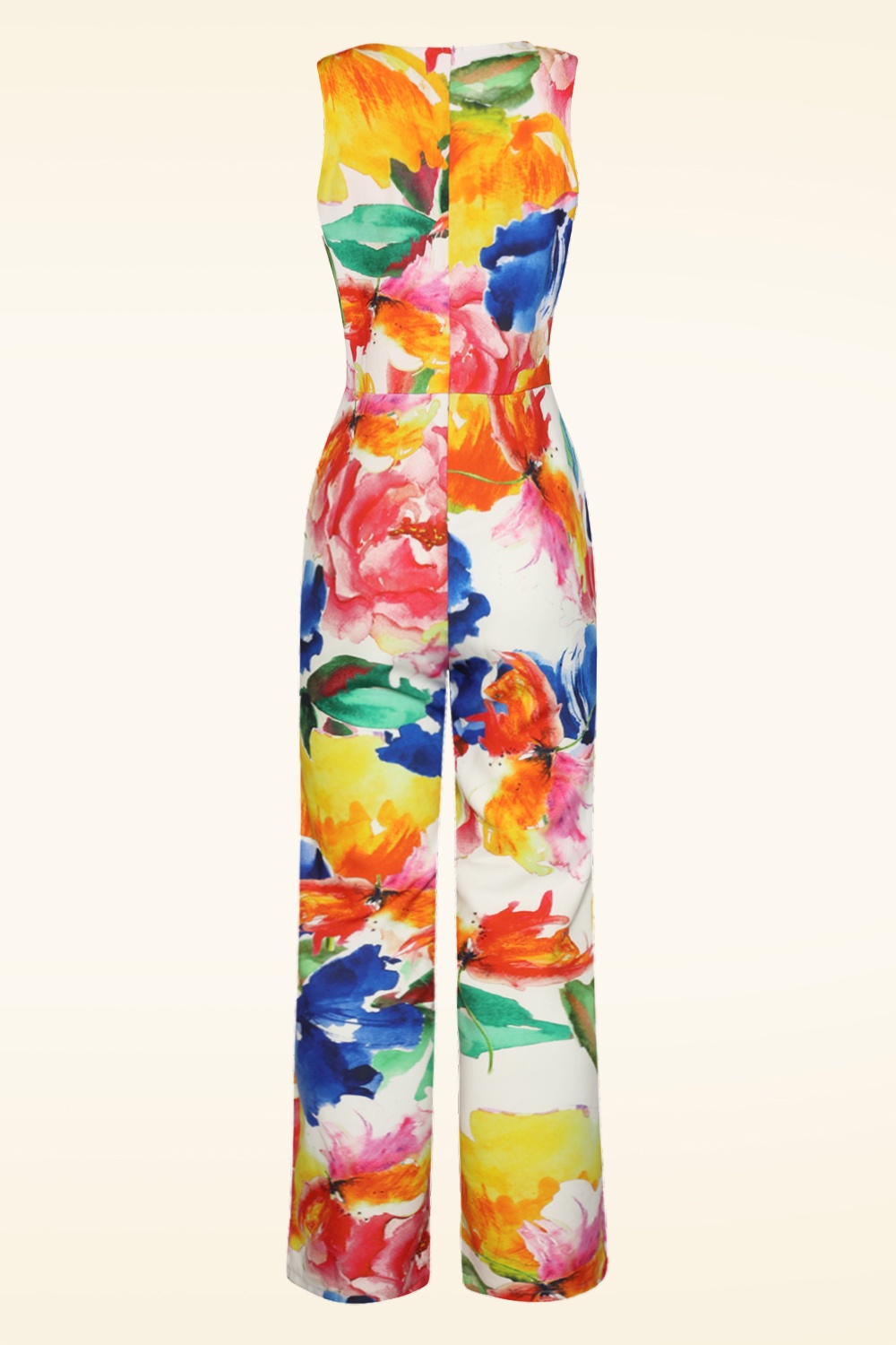 Smashed Lemon - Larissa Floral jumpsuit in multi 4