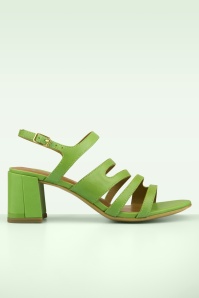 Tamaris - Nicole Block Heel Sandalen in Apfelgrün
