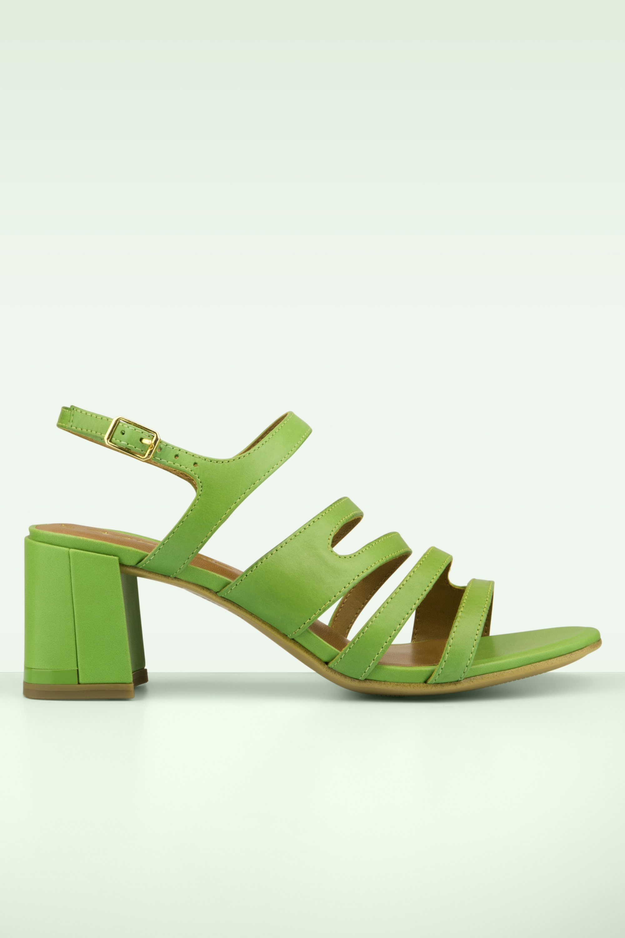Tamaris - Nicole Block Heel Sandalen in Apfelgrün