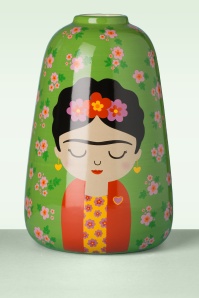 Sass & Belle - Große Floral Frida Vase in Grün
