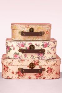 Sass & Belle - Vintage Rose Koffer-Set 3
