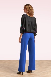 Smashed Lemon - Norah Pants in Cobalt Blue 5