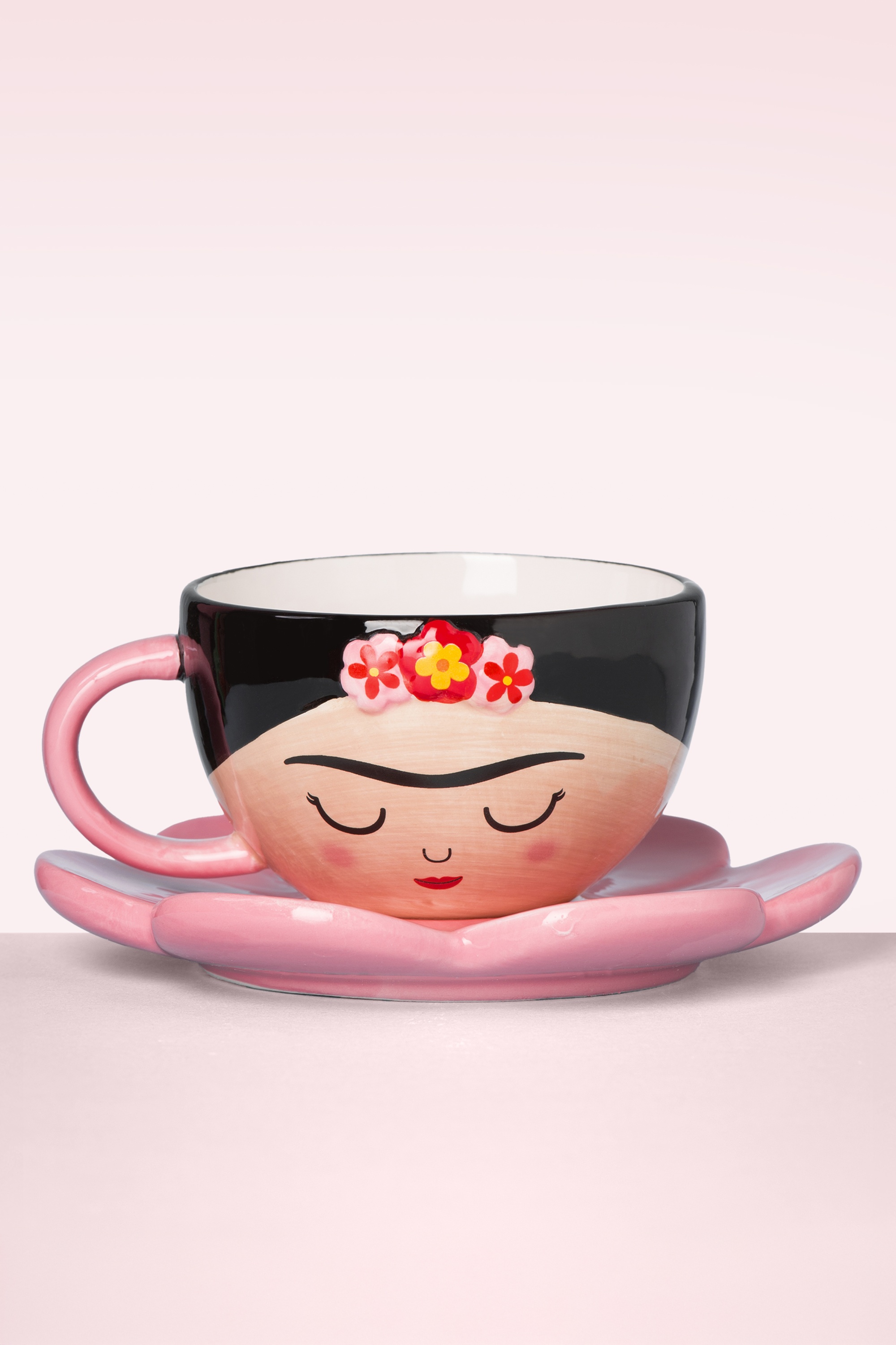 Sass & Belle - Ensemble tasse et soucoupe fleur Frida