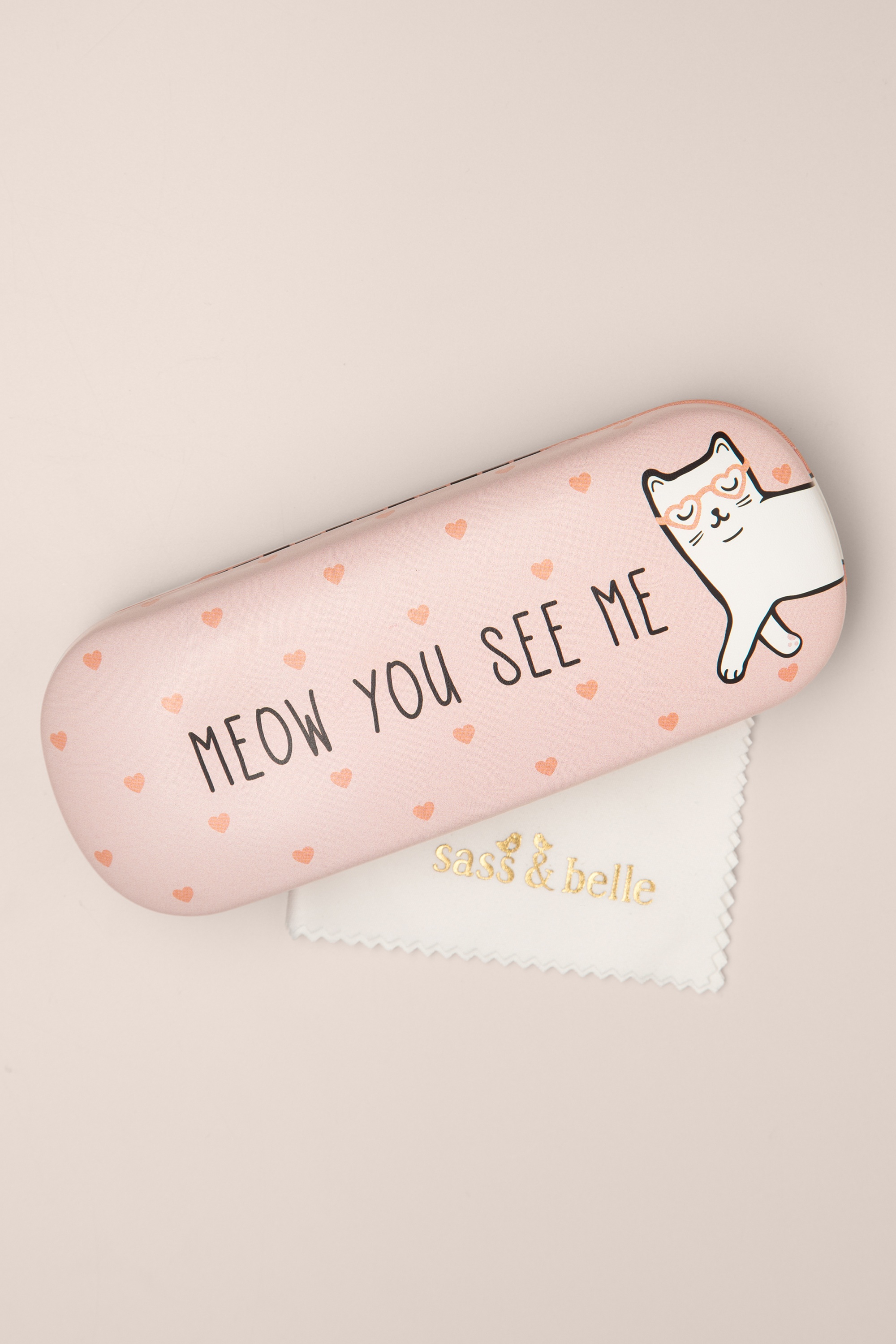 Sass & Belle - Cutie Cat Meow You See Me brillenkoker