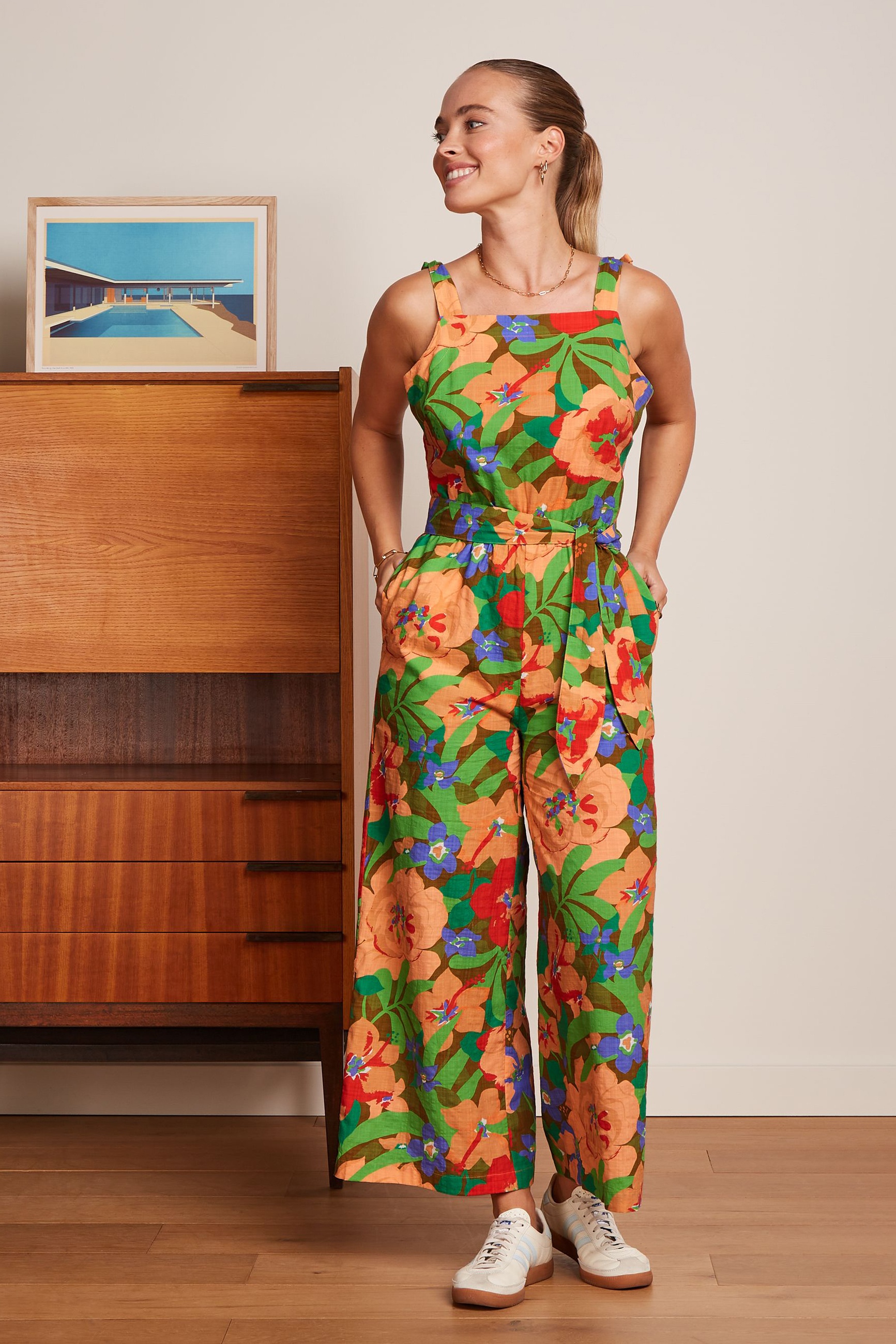 King Louie - Chrissie Therese Jumpsuit in Multi 3