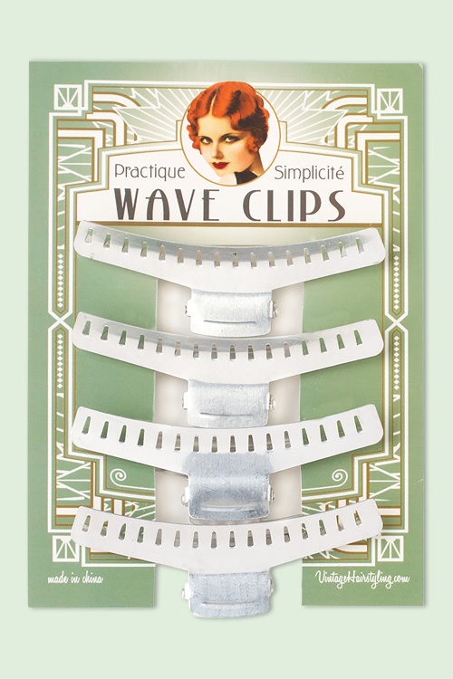 Lauren Rennells - Vintage Hairstyling: Practique Wave Clips