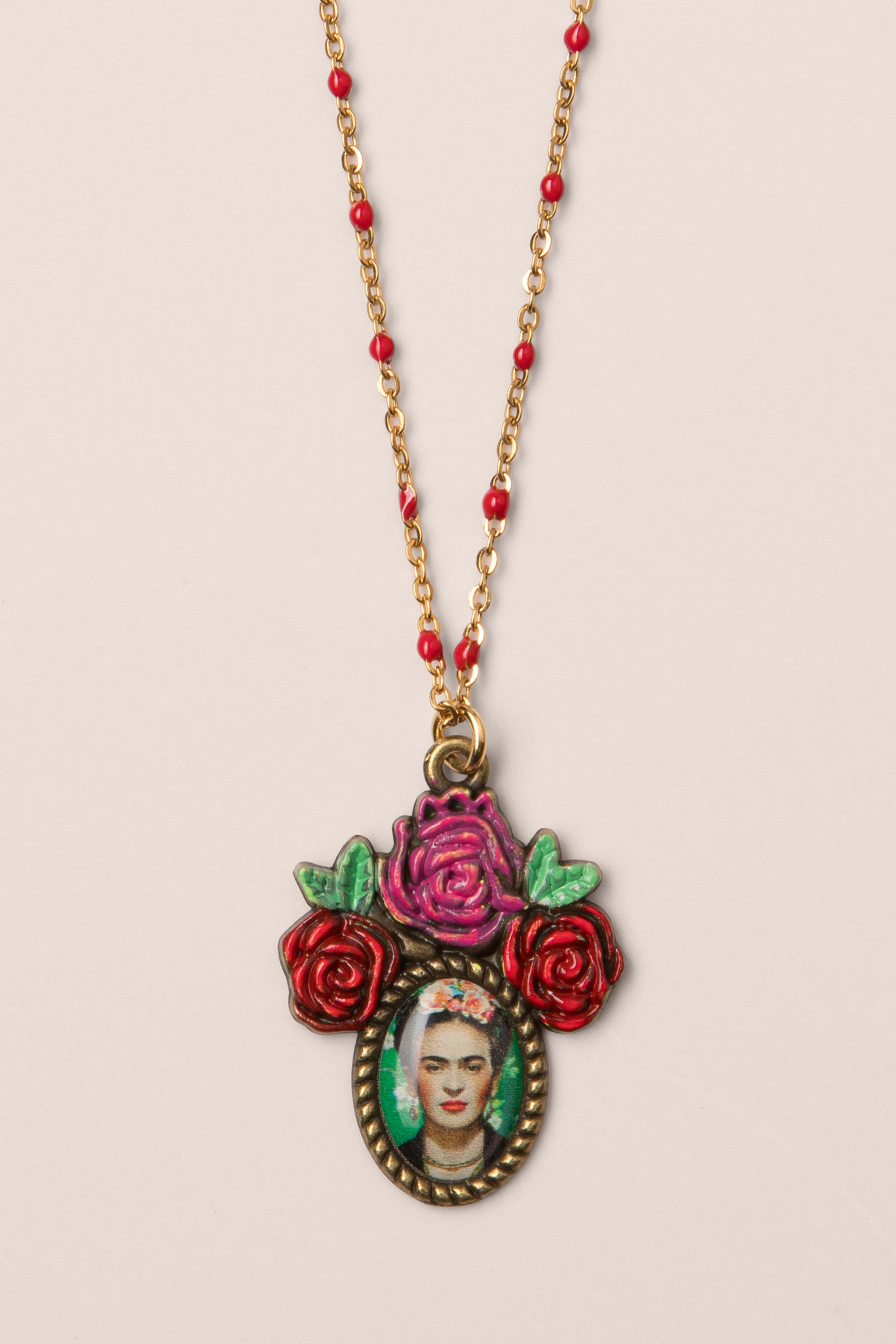 Urban Hippies - Collier Frida en doré vieilli