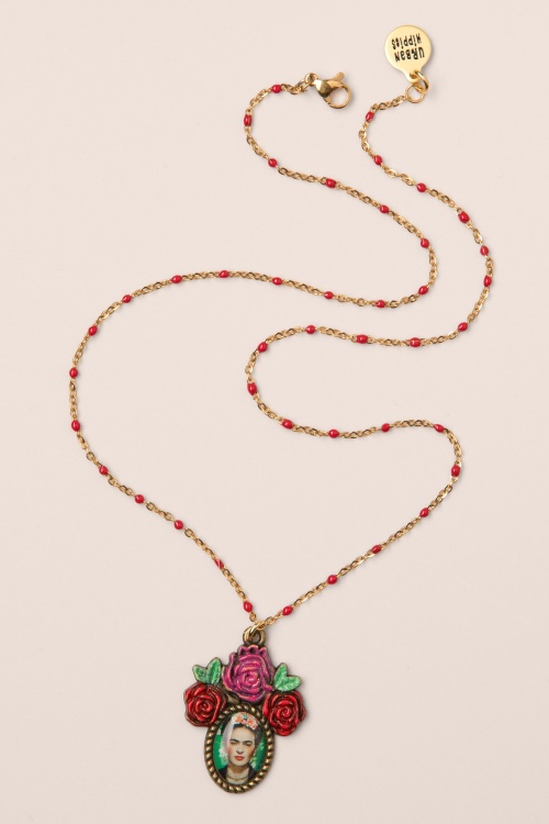 Urban Hippies - Frida ketting in antiek goud 2