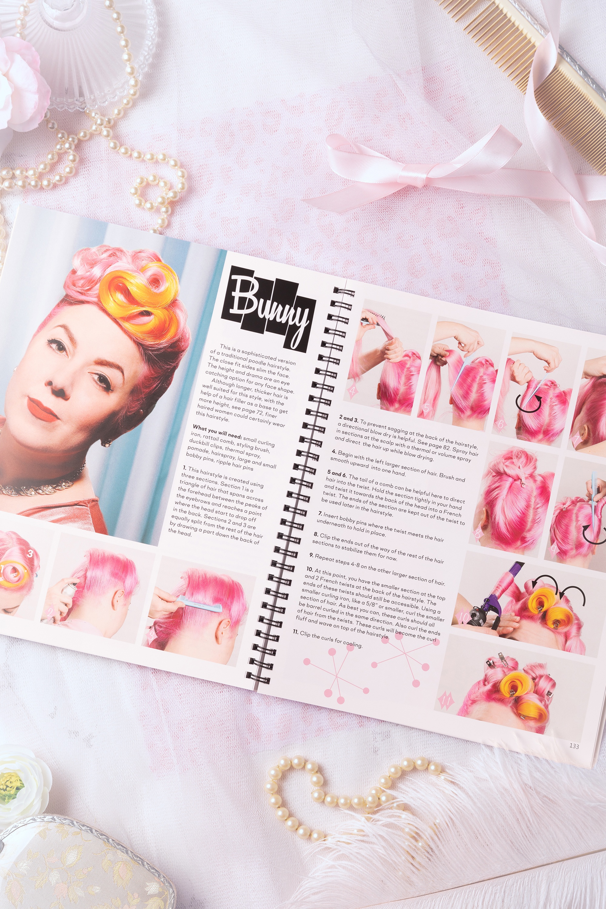 Lauren Rennells - Vintage Hairstyling: Retro-Styles mit Schritt-für-Schritt-Techniken 3. Auflage 3