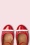 Nemonic - Escarpins babies Charol en cuir rouge 3