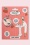The Vintage Cosmetic Company - Cherry Print Hair Turban in Pink 2