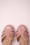Banned Retro - Dance Me To The Stars Pumps in parelmoer roze 2