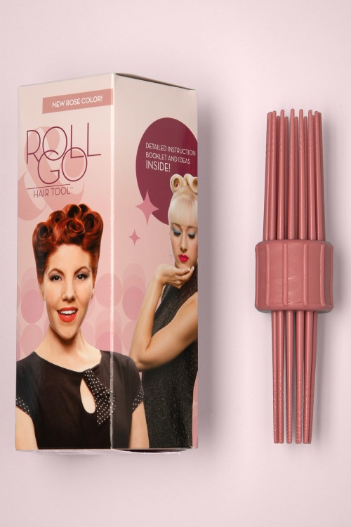 Lauren Rennells - Vintage Hairstyling: RollGo Pin Curl Hair Tool Set in Rose