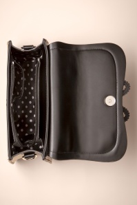 Banned Retro - Noelle Handtasche in Schwarz 4