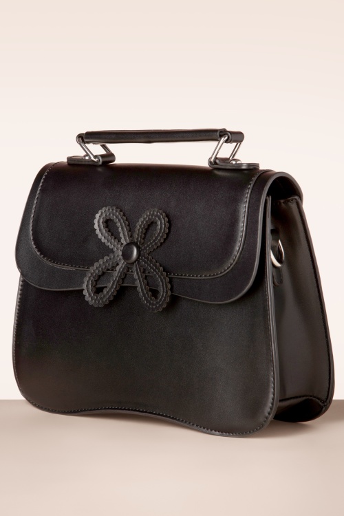 Banned Retro - Noelle Handtasche in Schwarz 3