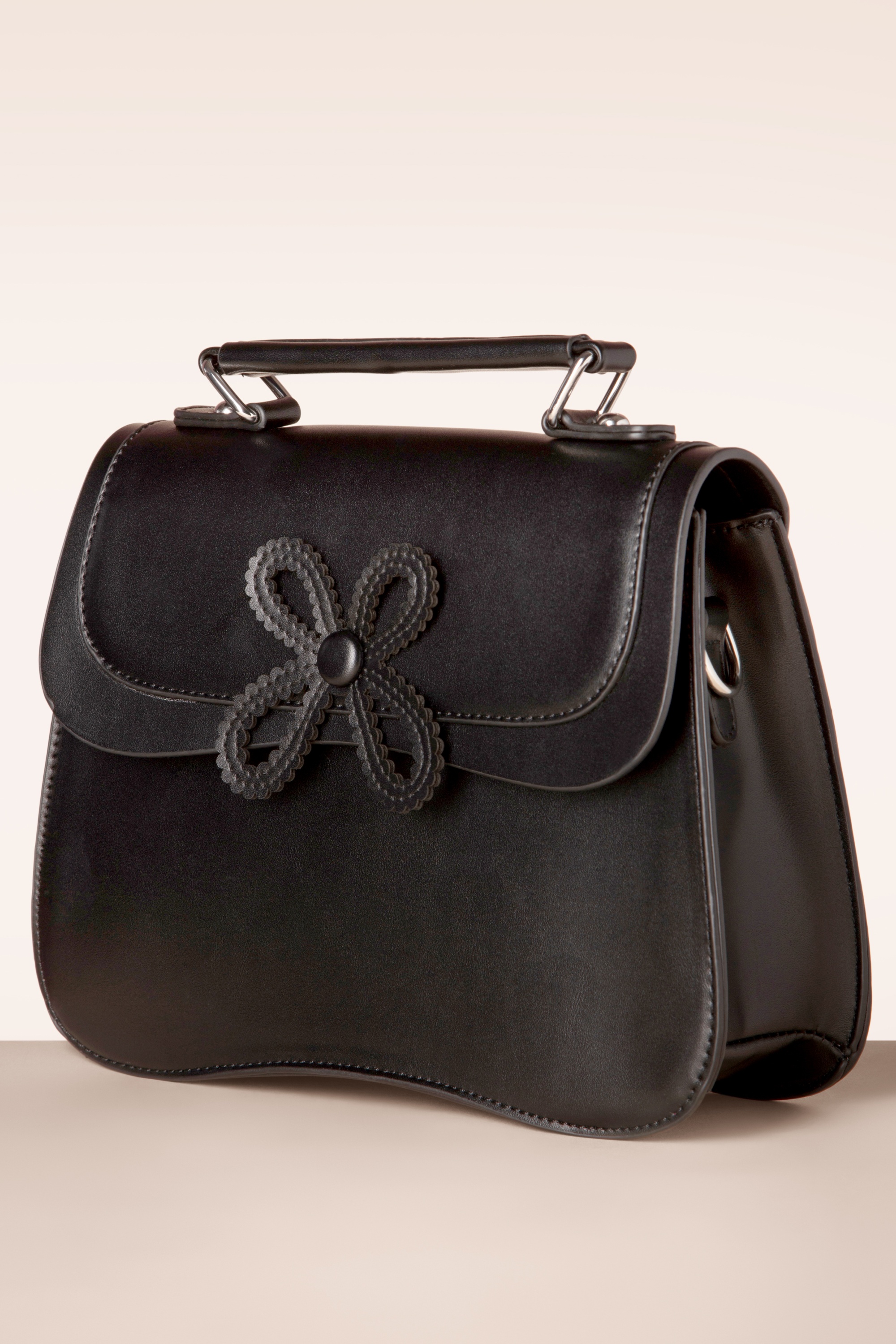 Banned Retro - Noelle Handtasche in Schwarz 3