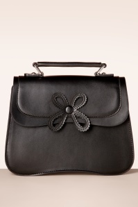Banned Retro - Noelle Handtasche in Schwarz