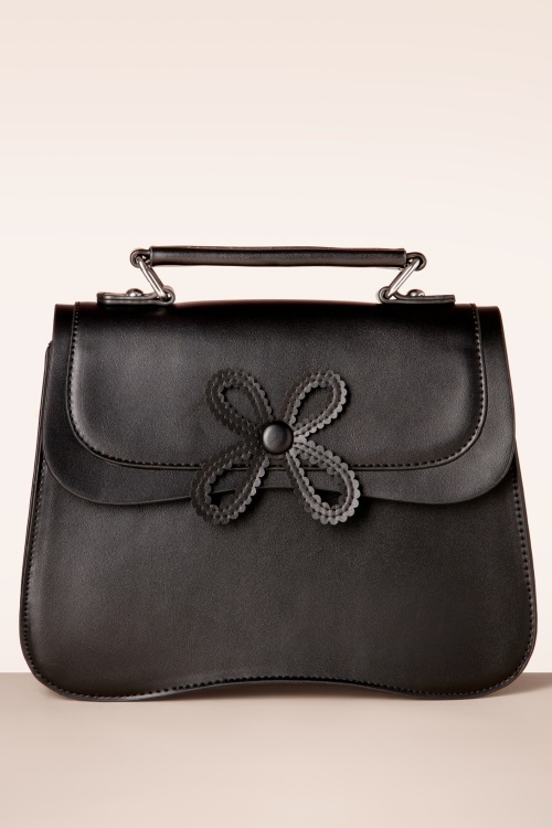 Banned Retro - Noelle Handtasche in Schwarz