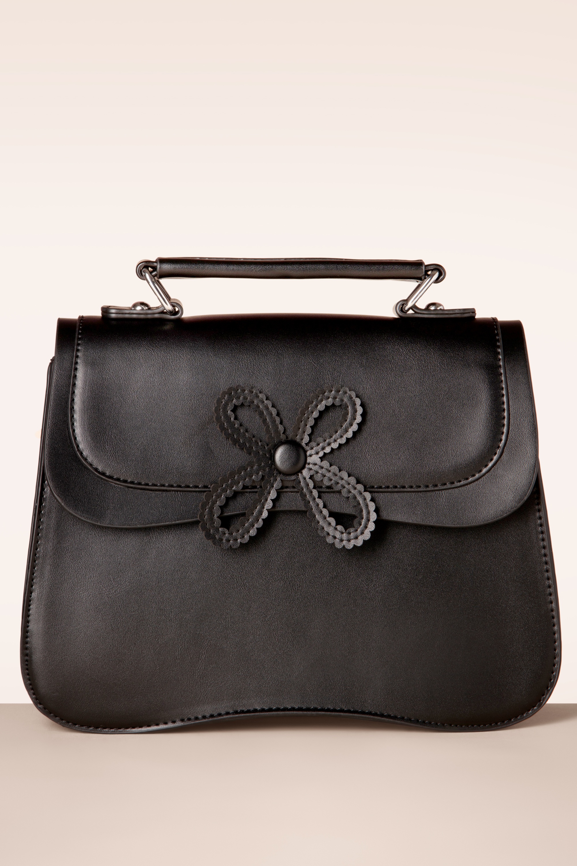 Banned Retro - Noelle Handtasche in Schwarz