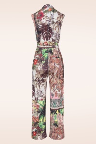 K-Design - Suzie Printed Jumpsuit in Multi 2