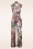 K-Design - Suzie Printed Jumpsuit in Multi