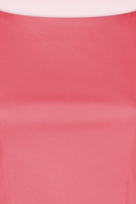 Topvintage Boutique Collection - Adriana swing jurk in zonsondergang koraalroze 6