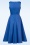 Topvintage Boutique Collection - Adriana Swing Kleid in Olympisch Blau. 6