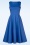 Topvintage Boutique Collection - Adriana Swing Kleid in Olympisch Blau. 4