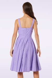 Timeless - Valerie Swing Kleid in Lila 5