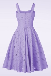 Timeless - Valerie Swing Kleid in Lila 4