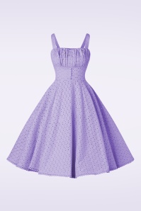 Timeless - Valerie Swing Kleid in Lila 6