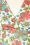 Vintage Chic for Topvintage - Marion Floral jurk in crème en multi 2