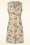 Vintage Chic for Topvintage - Marion Floral jurk in crème en multi