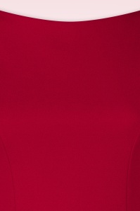 Vintage Chic for Topvintage - Teresa Maxikleid in tiefem Rot 2