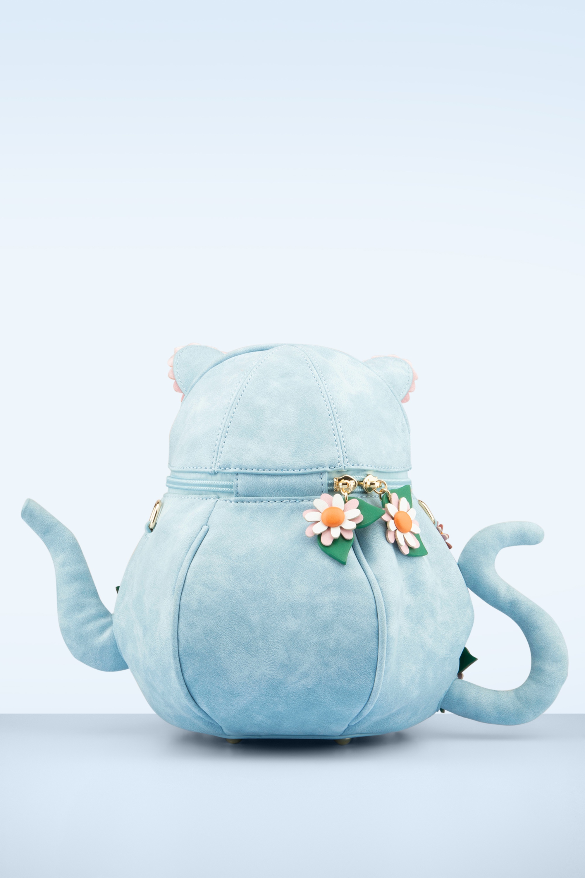 Vendula - Vendula Heritage Victorian Tea Rooms Kitty Teapot Bag in Sky Blue 5
