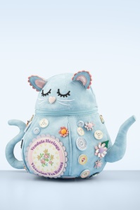 Vendula - Vendula Heritage Victorian Tea Rooms Kitty Teapot Bag in Sky Blue 2
