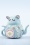 Vendula - Vendula Heritage Victorian Tea Rooms Kitty Teapot tas in luchtblauw 2