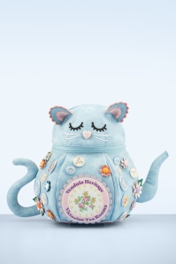 Vendula - Vendula Heritage Victorian Tea Rooms Kitty Teapot Bag in Sky Blue