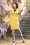 Glamour Bunny - The Harper Etuikleid in sonnigem Gelb 2