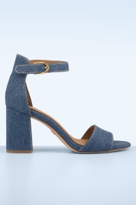 Tamaris - Tori High Heel sandaaltjes in denim