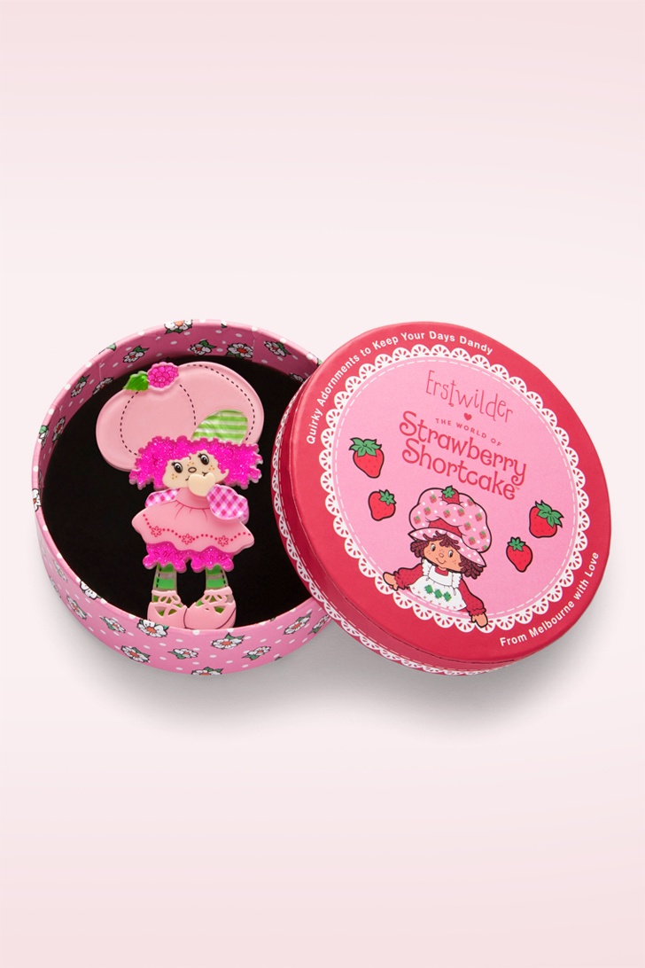Erstwilder - Raspberry Tart broche 2