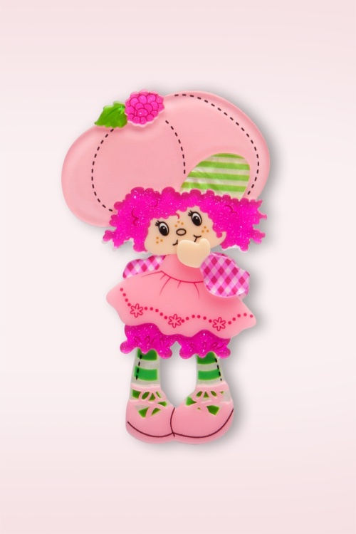Erstwilder - Raspberry Tart broche